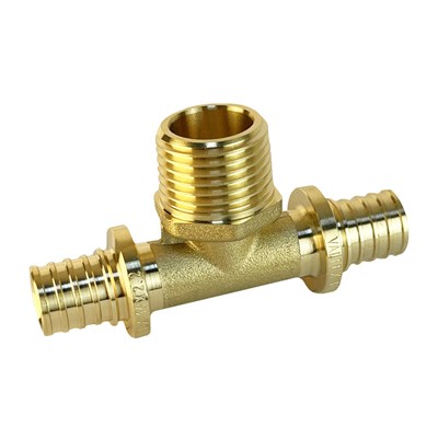 Тройник надвижной с переходом на вн.р. 32(4,4) х 1" х 32(4,4) (VALFEX) (50/5) К 10794