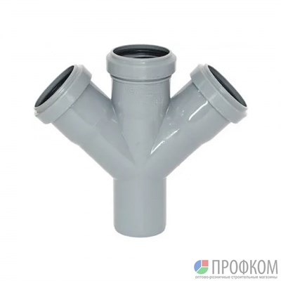 Крестовина 110/50/50х87,5° вн.канализ. (35) VALFEX 10990