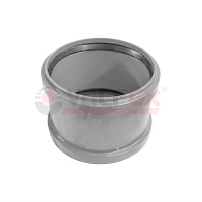 Муфта двухраструбная  32 мм вн. канализация (360/15) VALFEX (ремонтная, без перегородки) 10992