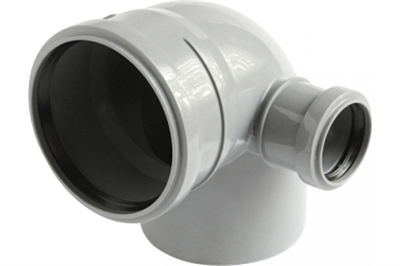 Отвод универсальный 110/50х87,5° прав. вн.канализ.(30) VALFEX 11020