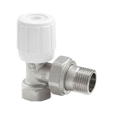 Клапан VALFEX для радиаторов, ручной угловой 3/4" (с доп. уплотнением) (40/4) К 11143
