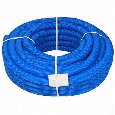 Труба защитная двустенная N ПНД/ПВД 200мм синяя (40м) SN6 с муфтой 11422