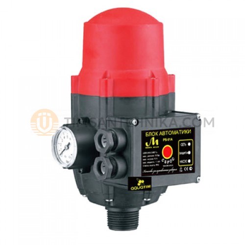 Блок управления насосом Aquatim PS-01A3 с розеткой и вилкой PS-01A3 10122