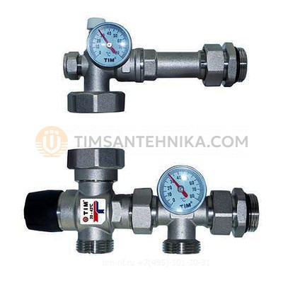 Насосно-смесительный узел для системы отопления TIM JH-1035 10234