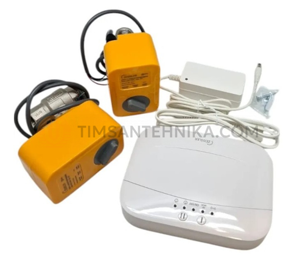 Система защиты от протечек воды TUYA 3/4 (модуль управления, 2 шаровых крана 12В, 1 датчик), ZSw.1312.0105 10268