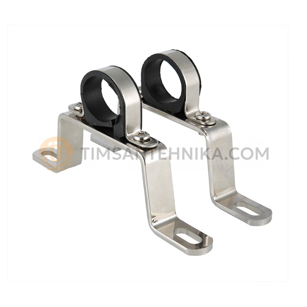 Пара высоких кронштейнов для коллекторов из нержавеющей стали 1", FZ038-4H 10313