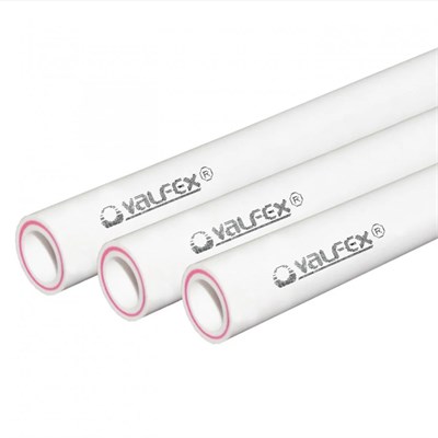 Труба арм.стекловолокном SDR 7.4 PN20 ф110х15,1 мм (4) (Valfex), 4м БЕЛАЯ 10410