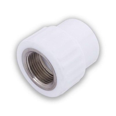 Муфта переходная с внутренней резьбой  20 x 1/2" (150/30) (Valfex) БЕЛАЯ 10514