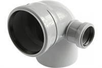 Отвод универсальный 110/50х45° прав. вн.канализ. (30) VALFEX 11019