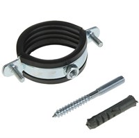 Хомут (РМ) оцинк.с резин. уплотнением VALFEX 4