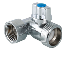 Кран шар. для подкл. с/т приборов 1/2