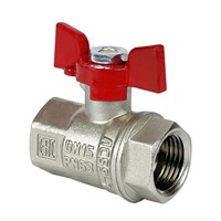 Кран шаровой латунный PREMIUM для ВОДЫ   3/4