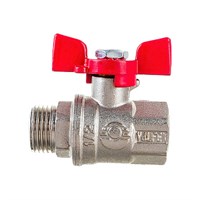 Кран шаровой латунный PREMIUM для ВОДЫ   3/4