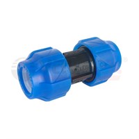 Муфта ПНД компрессионная соединительная  20 (150/30) VALFEX 11338