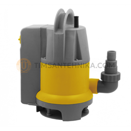 Фекальный насос Tim 400 Вт, Напор 5м, встроенный поплавок AM-WPD400-04A 10136