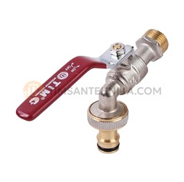 Кран водоразборный со съёмным штуцером 1