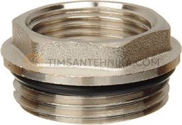 Футорка никелированная с уплотнительным кольцом TIM 3/4