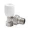 Клапан VALFEX для радиаторов, ручной угловой 1/2" (компактный) (120/8) К 11140