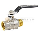 Кран шаровой TIM НВ 1/2, ручка рычаг DE1201X 10180